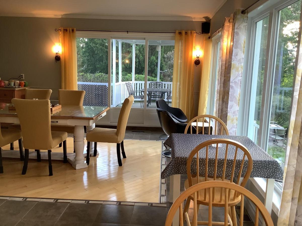 Les Saisons Du Fleuve Bed and Breakfast Lotbiniere Eksteriør billede