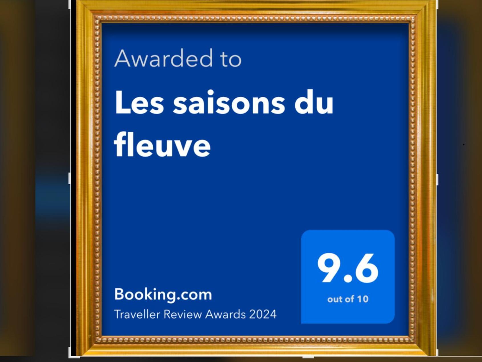 Les Saisons Du Fleuve Bed and Breakfast Lotbiniere Eksteriør billede